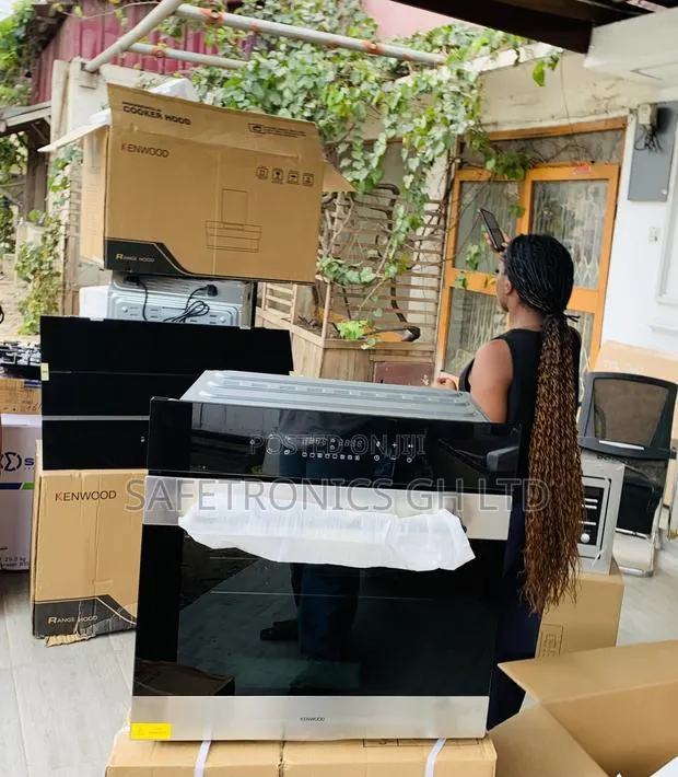 Order Powerful Glass Black Sliver Kenwood Oven · Photo 1