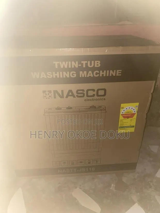 Brand New Nasco Twin Tub 11kg Washing Machine · Photo 1