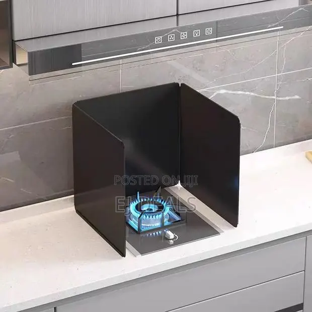Kitchen Splash Guard Carbon Steel 30x40x40cm · Photo 1