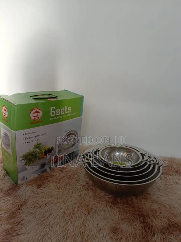 6 Pieces Set Colander · Photo 2