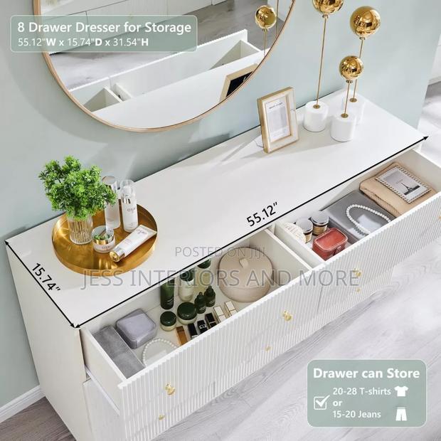8 Drawer Dresser (Fluted) · Photo 2