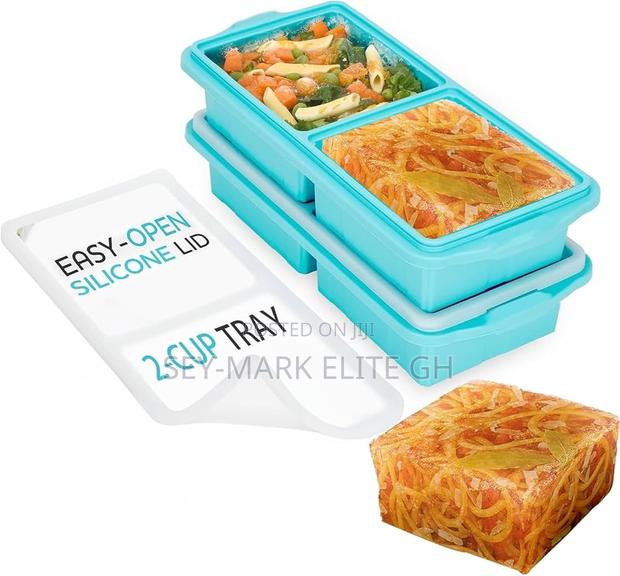 Silicone Soup/Stew Freezer Tray With Cover · Photo 2