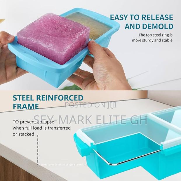 Silicone Soup/Stew Freezer Tray With Cover · Photo 6