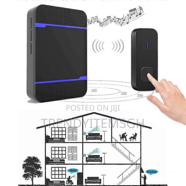 55 Chimes Wireless Doorbell Kit With 2 Transmitter 2 Receivers · Photo 2