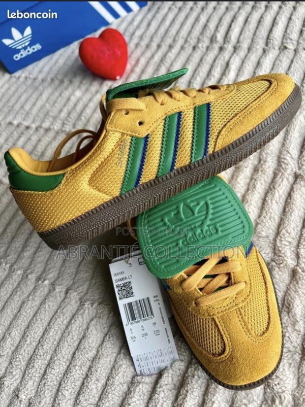 Adidas Originals Samba Lt Yellow/Green Gum · Photo 1