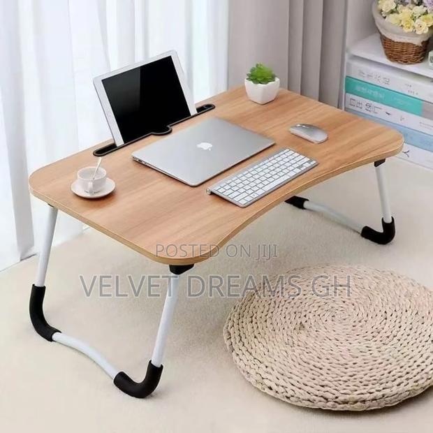 Multifunctional Foldable Laptop/Cofe Stand Breakfast Tray Standing Des · Photo 4
