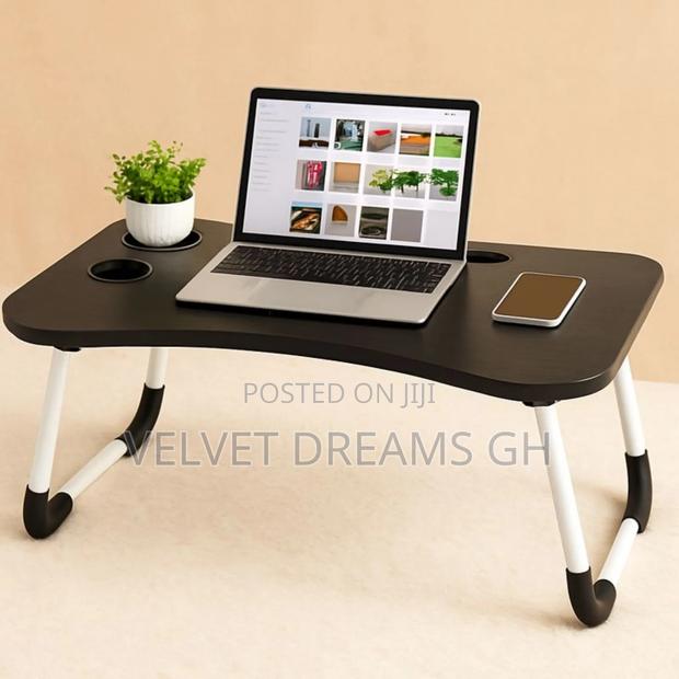 Multifunctional Foldable Laptop/Cofe Stand Breakfast Tray Standing Des · Photo 1