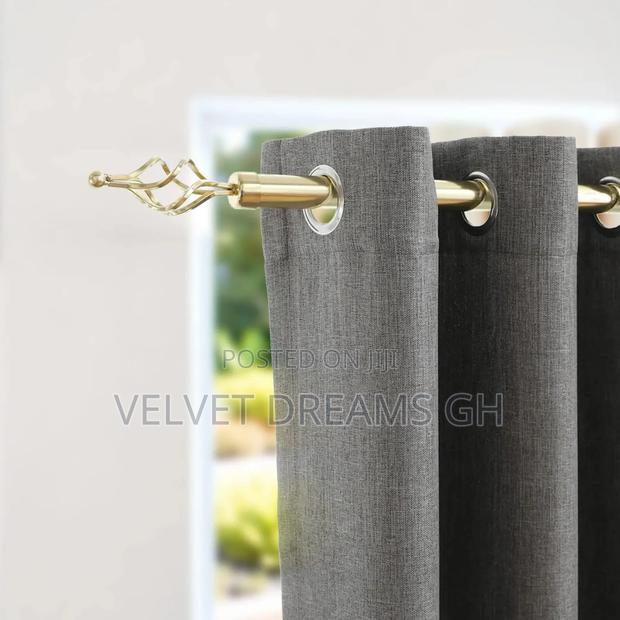 Curtain Rod Strong, Adjustable Stylish · Photo 1