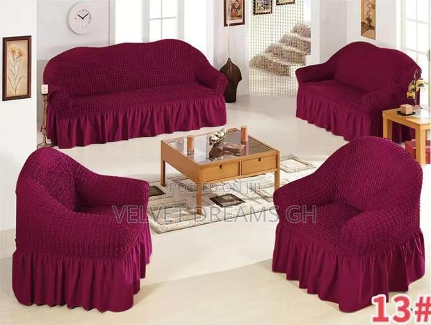 Home Stretch Sofa Cover, Skirt-Style Sofa Protector, · Photo 8
