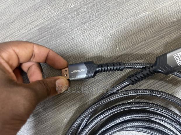 Jsaux Displayport 2.1 Cable - 6.6ft, at 60hz, at 120hz, at 240hz · Photo 1