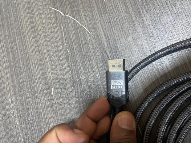 Jsaux Displayport 2.1 Cable - 6.6ft, at 60hz, at 120hz, at 240hz · Photo 2