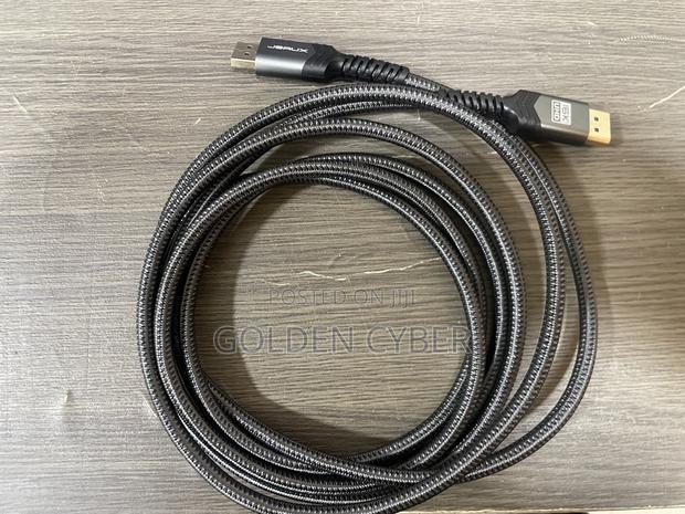 Jsaux Displayport 2.1 Cable - 6.6ft, at 60hz, at 120hz, at 240hz · Photo 4