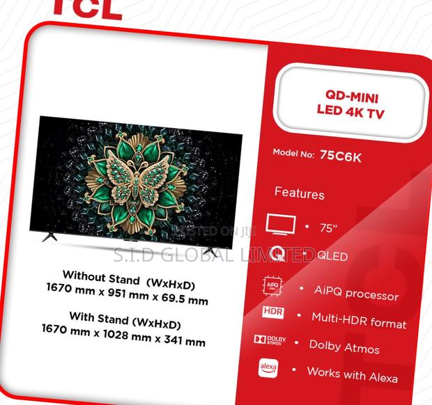 Experience Cinematic Brilliance On The 75-inch Tcl Qd-mini Led Tv · Photo 2