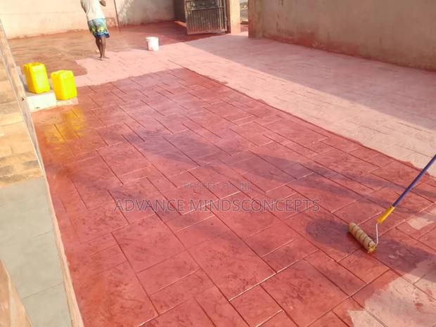 Ashlar With Clay Color ( Stamp Concrete Design) · Photo 4