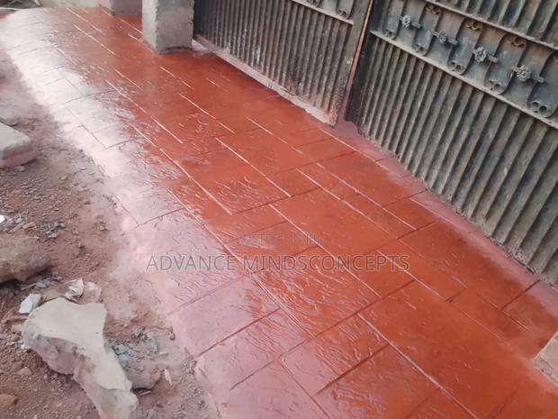 Ashlar With Clay Color ( Stamp Concrete Design) · Photo 6