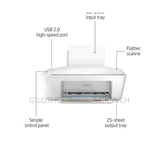 Hp Deskjet 2320 All-in-One Printer - Usb Printer - White · Photo 2