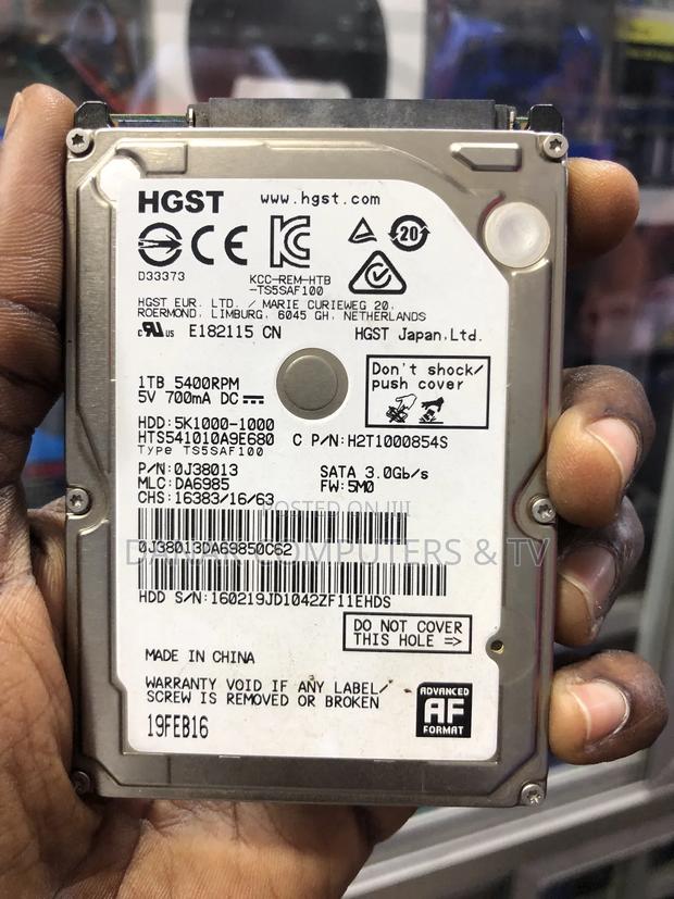 HGST 1tb Laptop HDD · Photo 1