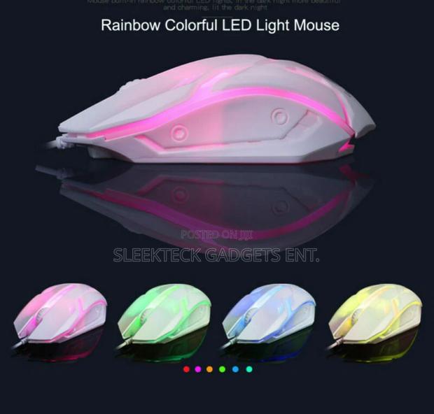 T6 Computer Desktop Gaming Keyboard Mouse Mechanical Led Light Backlit · Photo 5