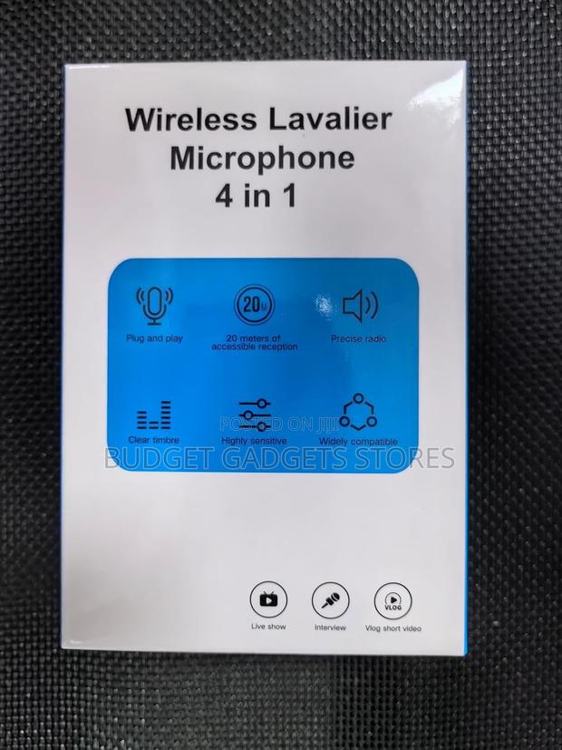 Wireless Lavalier Microphone for Android/iPhone/Camera/Computer · Photo 2