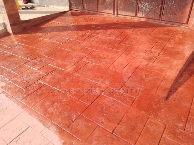 Ashlar With Clay Color ( Stamp Concrete Design) · Photo 7