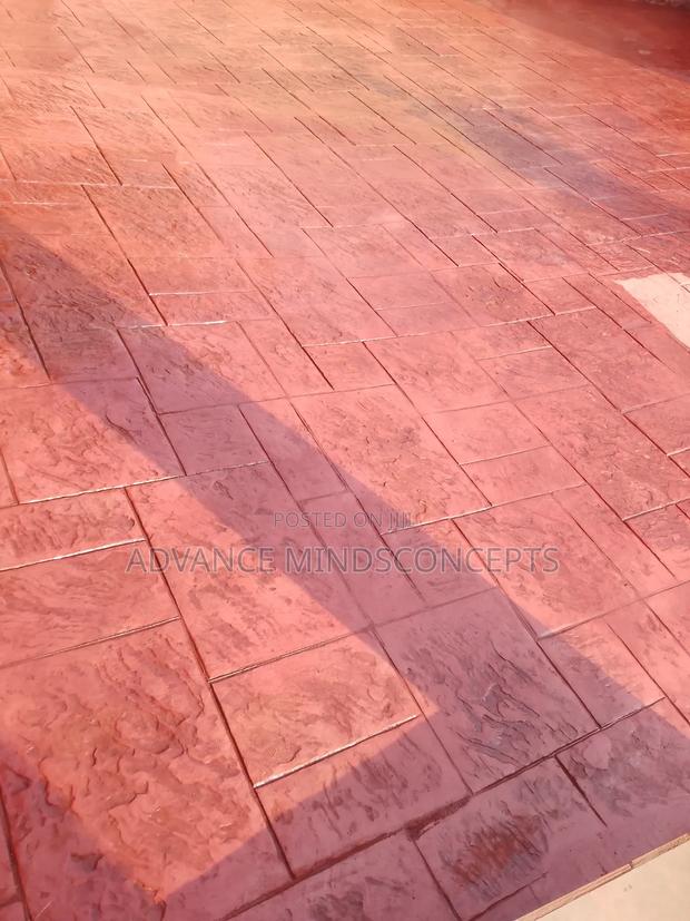 Ashlar With Clay Color ( Stamp Concrete Design) · Photo 1