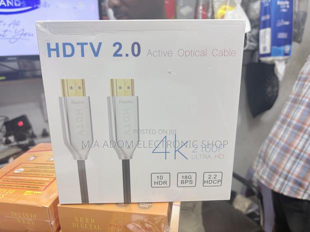 HDTV 2.0 Active Optical Cable Hdmi Cable 50m · Photo 1