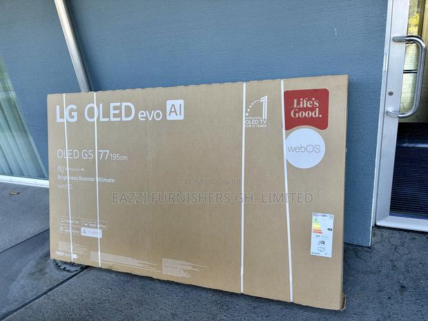 165hz Premium Oled LG 77 Inches C5 / G5 Brightness Booster Uhd HDR TV · Photo 2