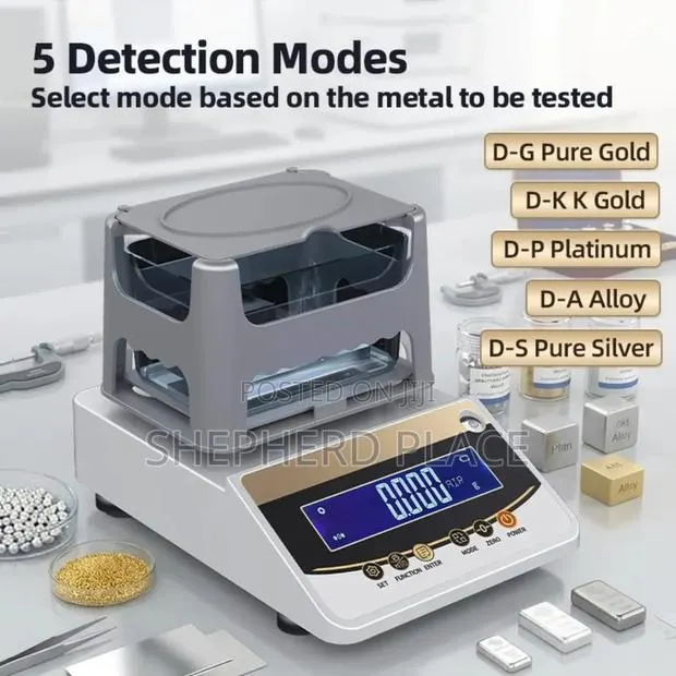 Digital Electronic Gold Density and Purity Tester and Printer · Photo 1