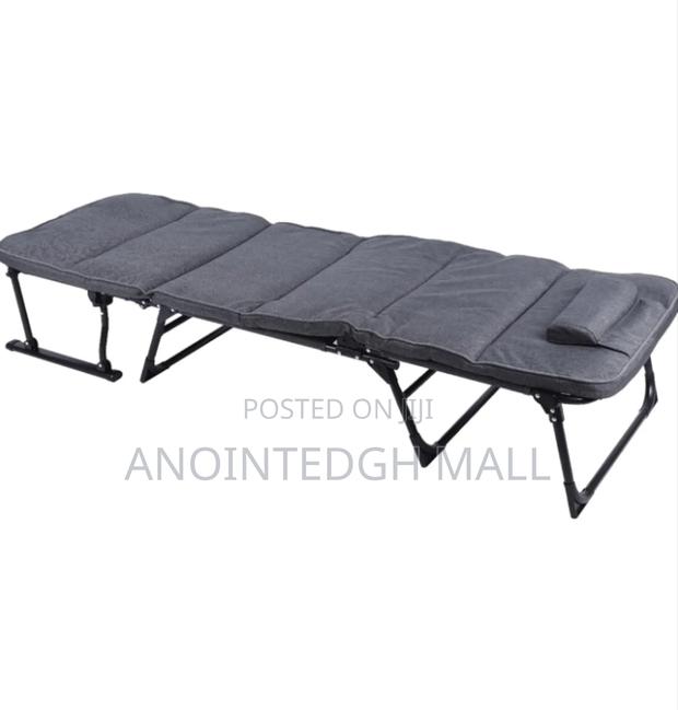 Adjustable Metal Camp Bed/Chair - Gra Y · Photo 2