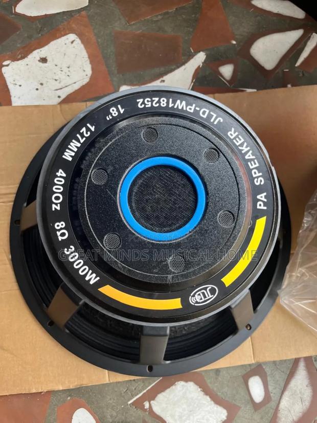 JLD 18" 3000 Watts Naked Speakers · Photo 1
