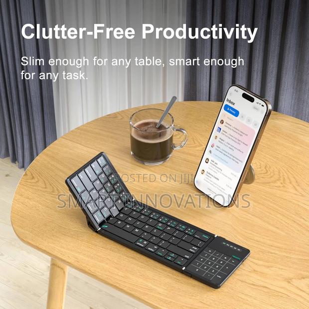 Cube Pocket Foldable Bluetooth Keyboard With Trackpad · Photo 7