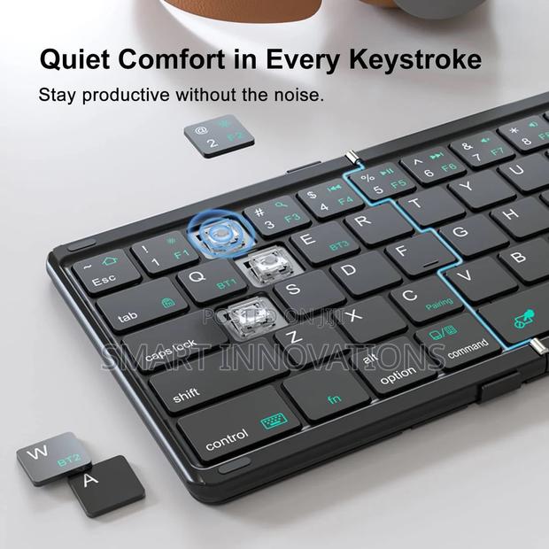 Cube Pocket Foldable Bluetooth Keyboard With Trackpad · Photo 8