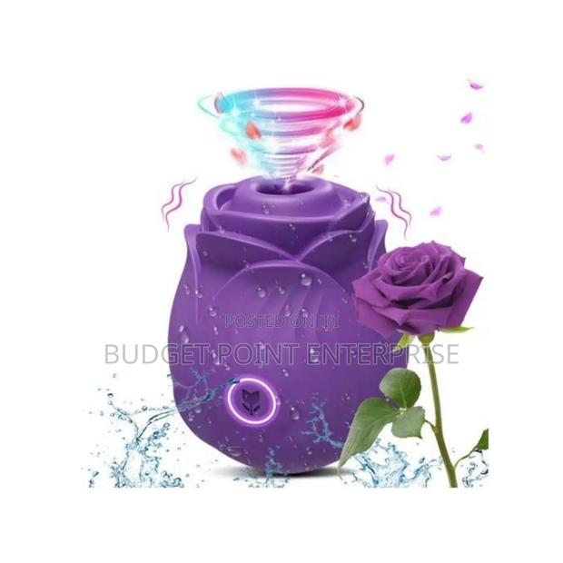 Rechargeable Rose Sucking Vibrator Adult Sex Toy · Photo 1