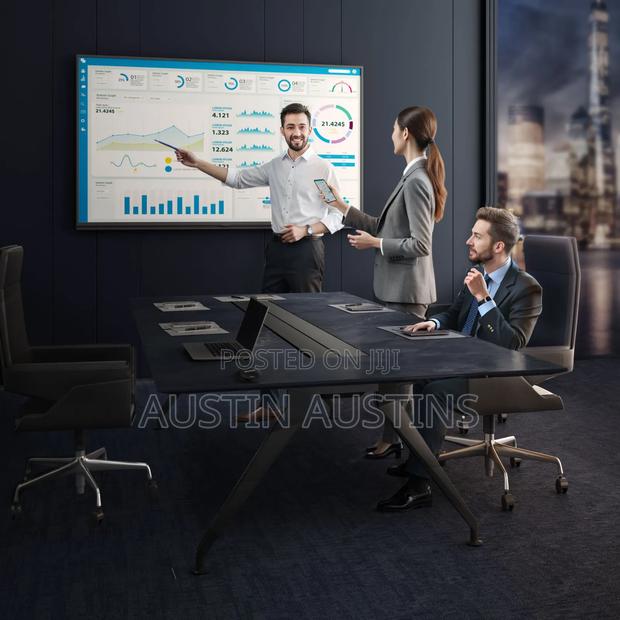 86 Inches Smart Interactive Board With Writing Pens Wall Bracket · Photo 2