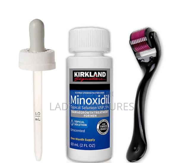 Kirkland Minoxidil Oil and Derma Roller · Photo 3