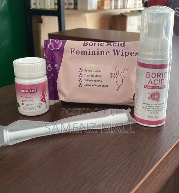 Feminine Wipe Boric Acid,Boric Wash and Applicator · Photo 1
