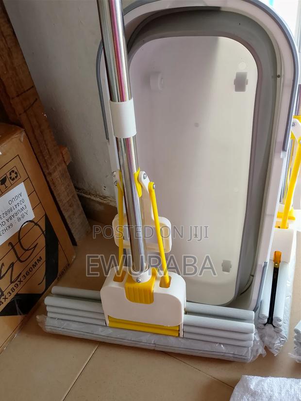 38inches Extra Larger Head Self Wringing Mop With Bucket · Photo 2