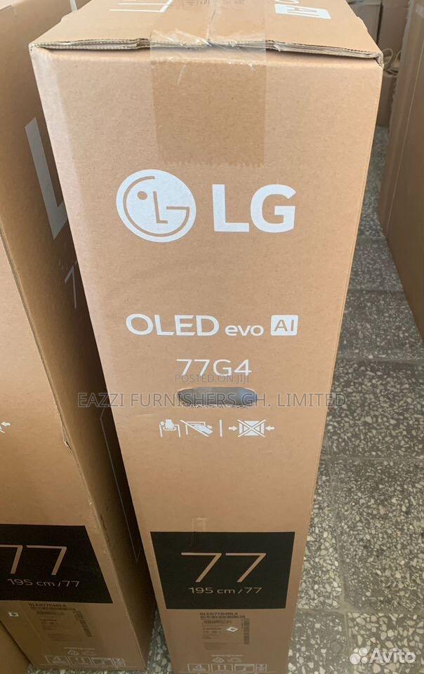 G4 / C4 Oled Lg 77 Inches With Active Uhd 144 Hz Smart Satellite Tv · Photo 2
