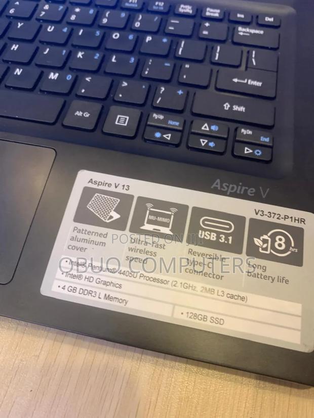 Laptop Acer Aspire V3-372 4GB Intel SSD 128GB · Photo 1