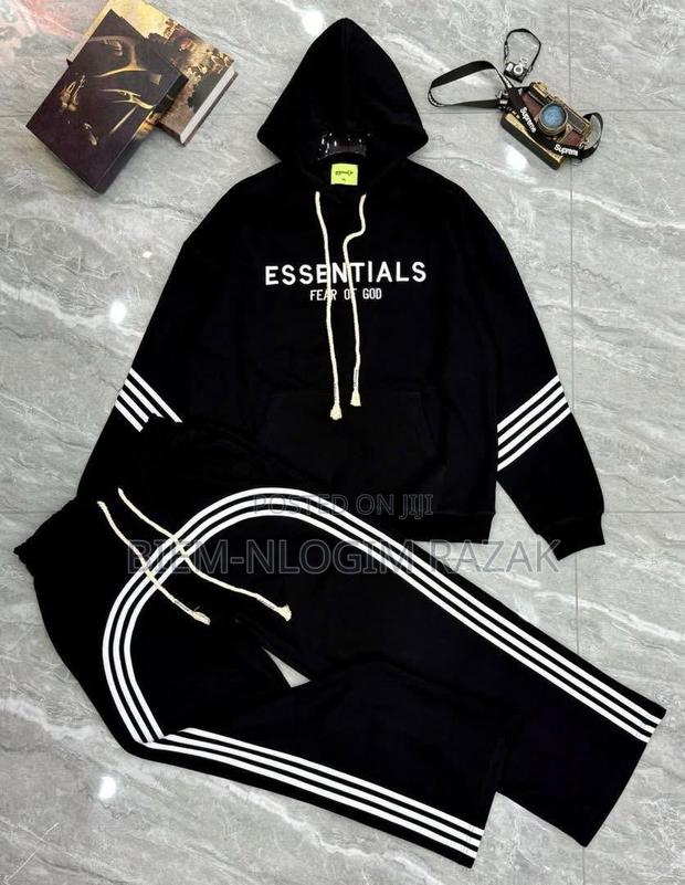 Latest Design or Style Essentials Fear of God Hoodies Top N Down · Photo 3