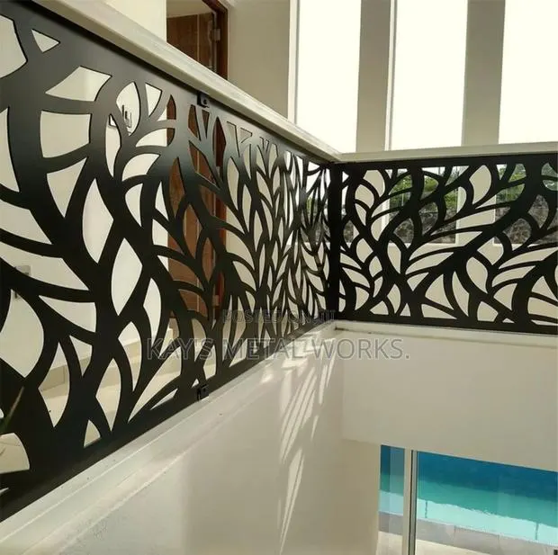 CNC Laser Cut Staircase Railing | Modern Balustrade Design · Photo 1
