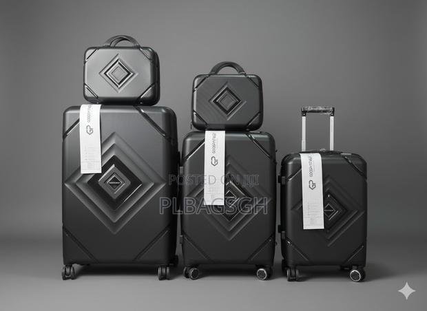 Unbreakable Five Set Pieces Luggage Anti Theft Zip Double Zipper · Photo 1