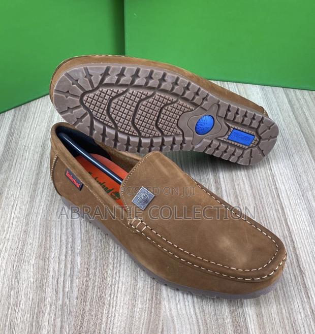 Timnerland Brown Suede Loafer Shoes · Photo 1