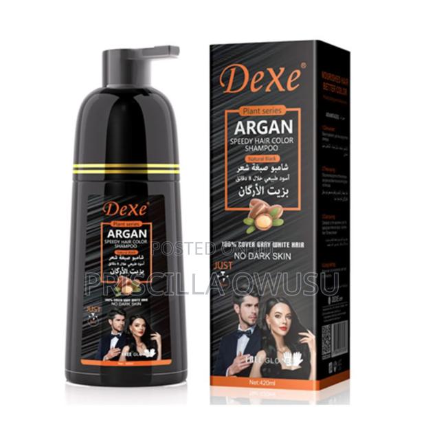 Dexe Black Hair Dye Shampoo · Photo 1