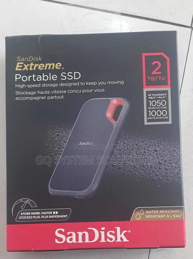 Sandisk Extreme Portable SSD 2tb · Photo 1