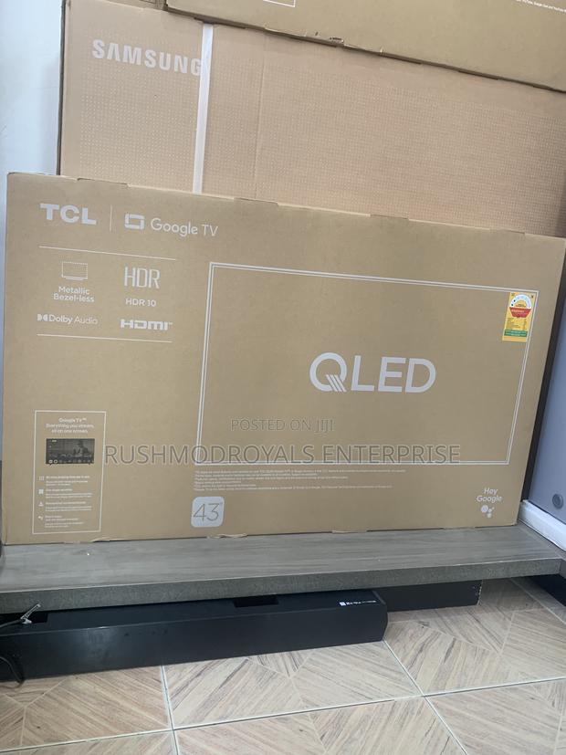 Vivid Colors, Smart Entertainment: The TCL 43" Qled Google Tv · Photo 1