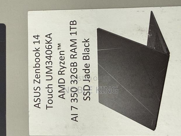 New Laptop Asus Zenbook 14 UX434 32GB AMD Ryzen 7 SSD 1T · Photo 2