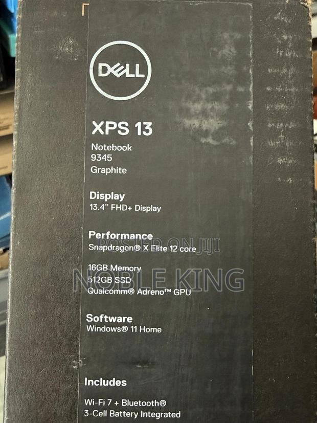 New Laptop Dell XPS 13 9343 16GB Qualcomm Snapdragon X Elite SSD 512GB · Photo 2