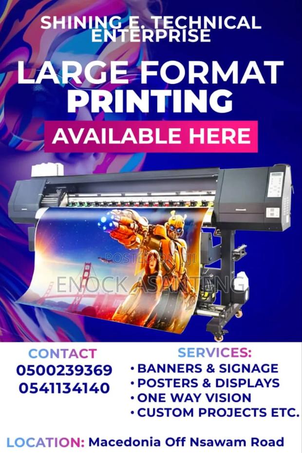 Largeformate Printing, Banners, Stickers, Flyers, Invitation Card, · Photo 2