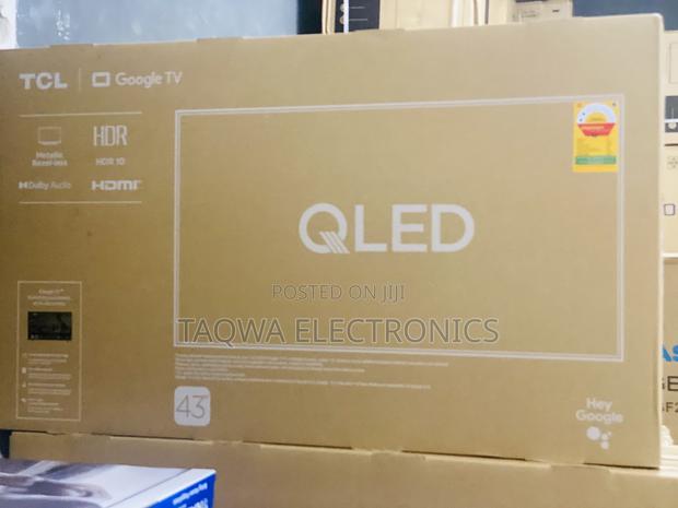 2025 TCL 43” Qled Smart Tv · Photo 1